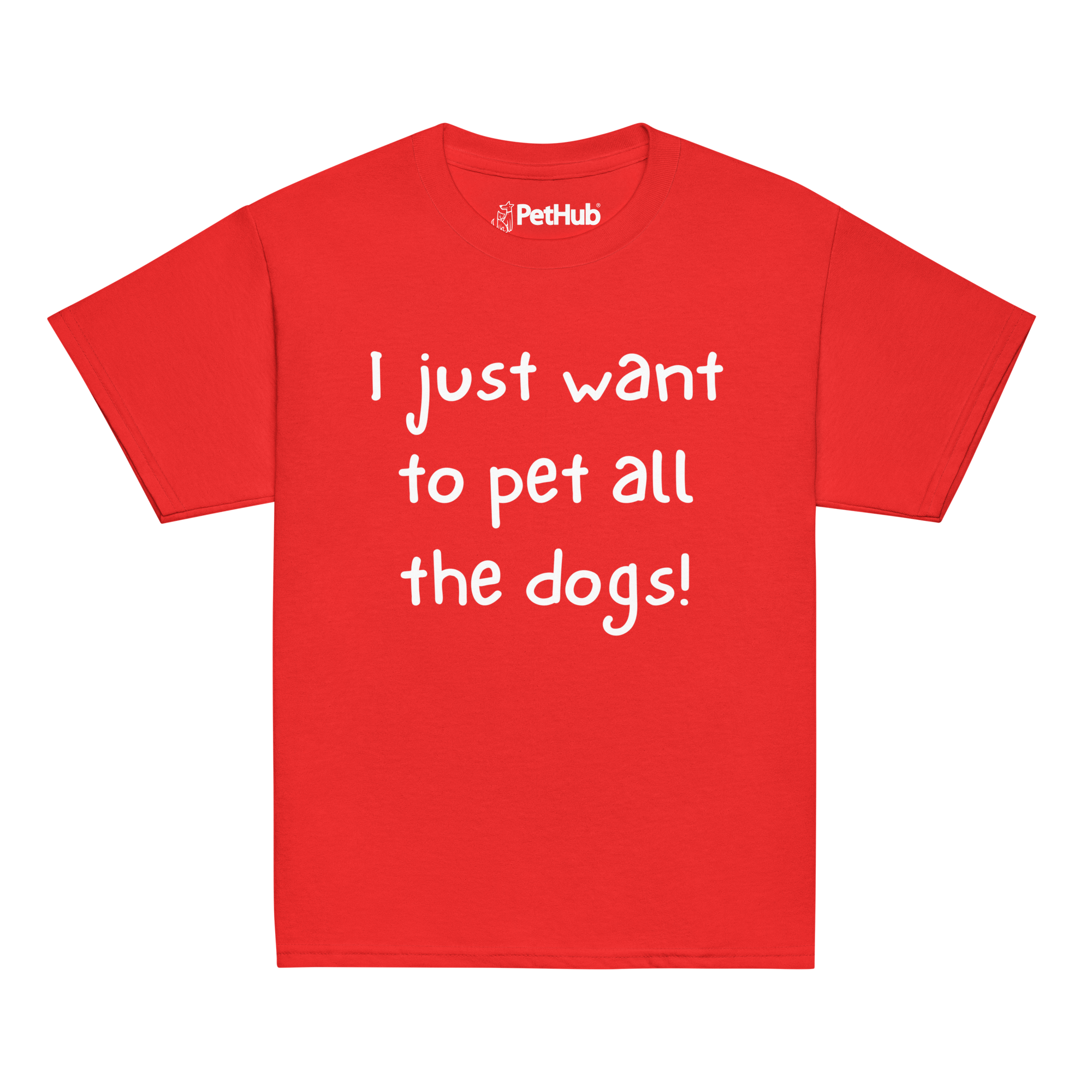 I Just Want to Pet All the Dogs! – Youth T-Shirt
