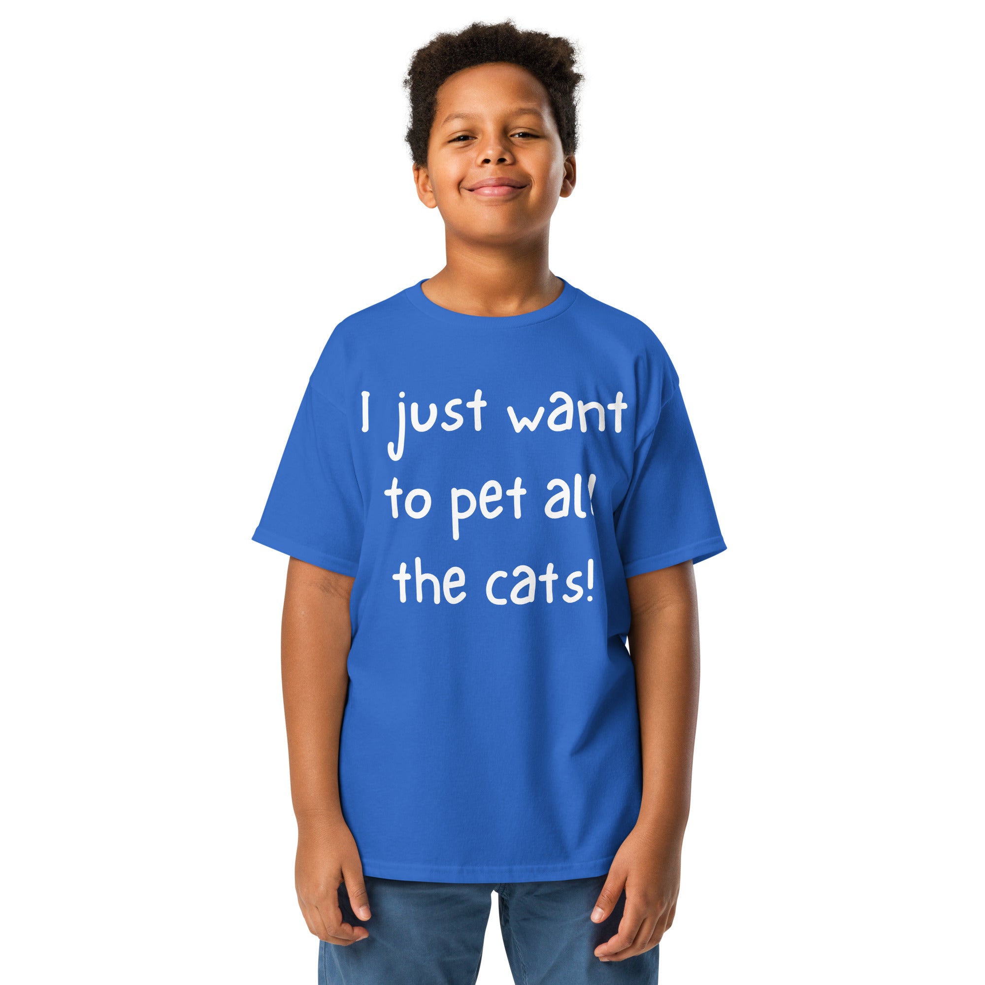 I Just Want to Pet All the Cats! - Youth T-Shirt