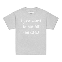 I Just Want to Pet All the Cats! - Youth T-Shirt